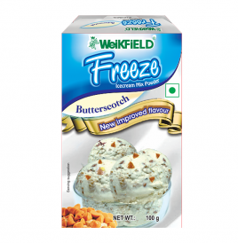Weikfield Freeze Icecream Mix Powder Butterscotch  Box  100 grams